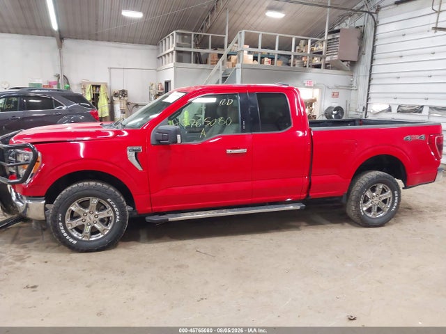 45765080 :رقم المزاد ، 1FTEX1EB7MKD05443 vin ، 2021 Ford F-150 Xlt مزاد بيع
