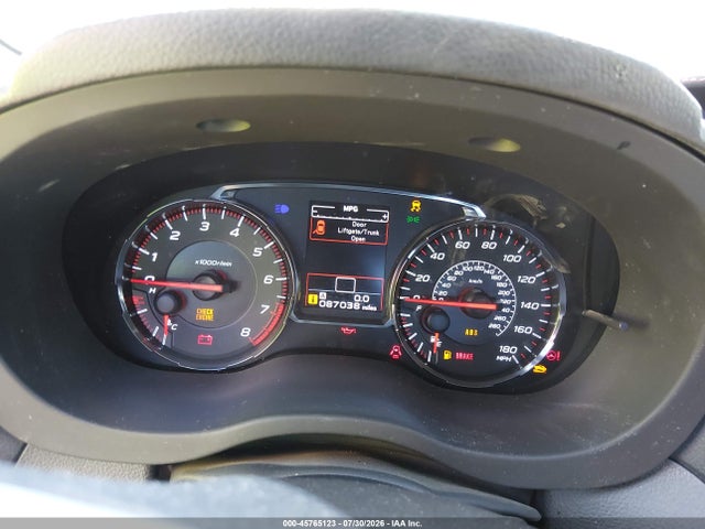 45765123 :رقم المزاد ، JF1VA1B67J9804129 vin ، 2018 Subaru Wrx Premium مزاد بيع