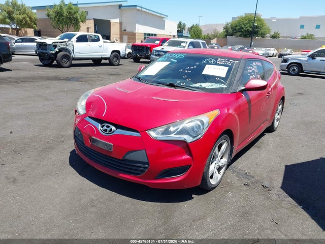 Aukcja sprzedaży 2013 Hyundai Veloster Base W/black, vin: KMHTC6AD4DU115624, numer aukcji: 45765131