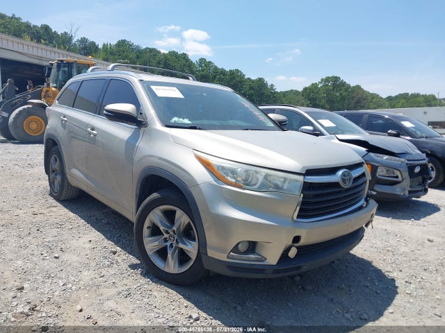 Продажа на аукционе авто 2016 Toyota Highlander Limited Platinum V6, vin: 5TDYKRFH4GS168570, номер лота: 45765136