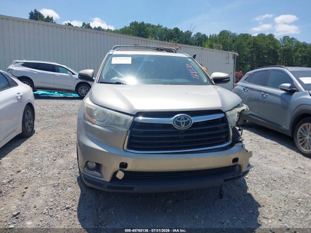 Продажа на аукционе авто 2016 Toyota Highlander Limited Platinum V6, vin: 5TDYKRFH4GS168570, номер лота: 45765136