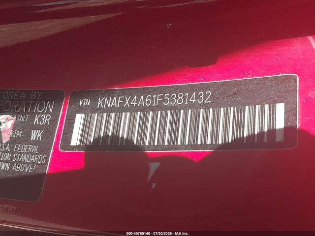 KIA FORTE LX 2015 KNAFX4A61F5381432 Image 9