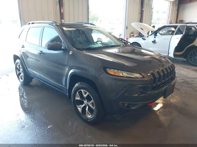 2017 Jeep Cherokee Trailhawk მანქანა იყიდება აუქციონზე, vin: 1C4PJMBB6HD225058, აუქციონის ნომერი: 45765150
