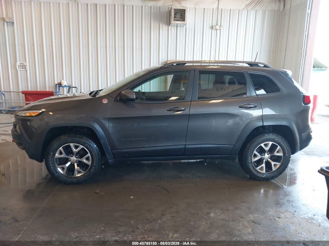 2017 Jeep Cherokee Trailhawk მანქანა იყიდება აუქციონზე, vin: 1C4PJMBB6HD225058, აუქციონის ნომერი: 45765150