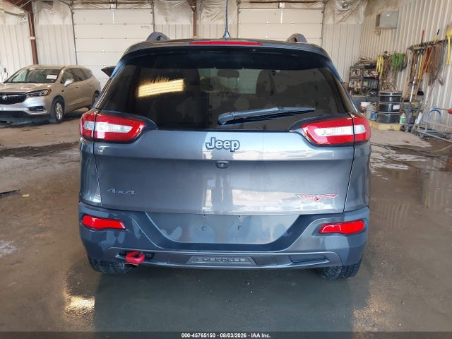 2017 Jeep Cherokee Trailhawk მანქანა იყიდება აუქციონზე, vin: 1C4PJMBB6HD225058, აუქციონის ნომერი: 45765150