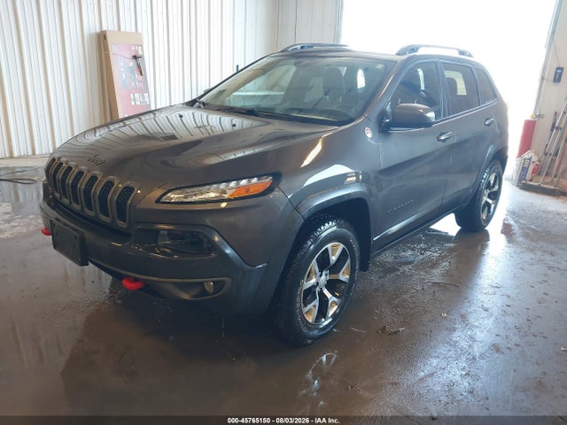 2017 Jeep Cherokee Trailhawk მანქანა იყიდება აუქციონზე, vin: 1C4PJMBB6HD225058, აუქციონის ნომერი: 45765150