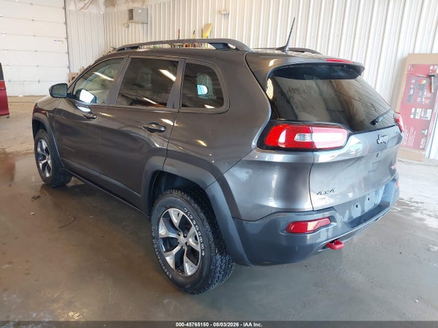 2017 Jeep Cherokee Trailhawk მანქანა იყიდება აუქციონზე, vin: 1C4PJMBB6HD225058, აუქციონის ნომერი: 45765150