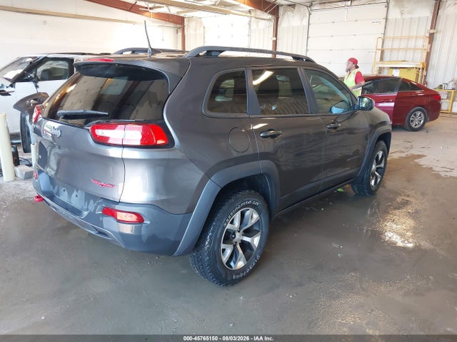 2017 Jeep Cherokee Trailhawk მანქანა იყიდება აუქციონზე, vin: 1C4PJMBB6HD225058, აუქციონის ნომერი: 45765150