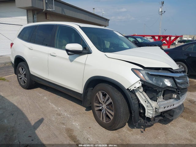 2016 Honda Pilot Ex-l მანქანა იყიდება აუქციონზე, vin: 5FNYF6H82GB100675, აუქციონის ნომერი: 45765152
