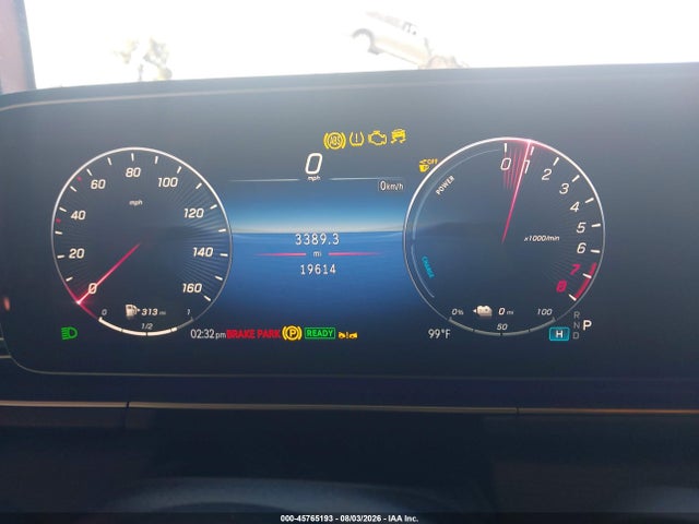 Aukcja sprzedaży 2025 Mercedes-benz Gle 450e 4matic, vin: 4JGFB4GB0SB390734, numer aukcji: 45765193