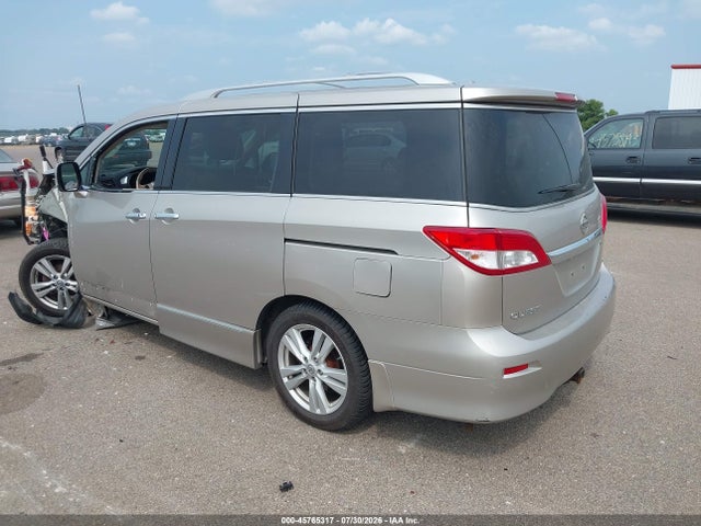 Продажа на аукционе авто 2012 Nissan Quest Sl, vin: JN8AE2KP6C9039904, номер лота: 45765317