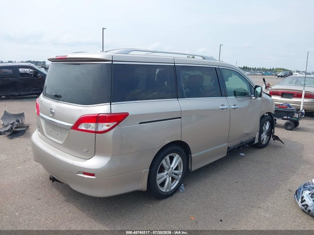 Продажа на аукционе авто 2012 Nissan Quest Sl, vin: JN8AE2KP6C9039904, номер лота: 45765317