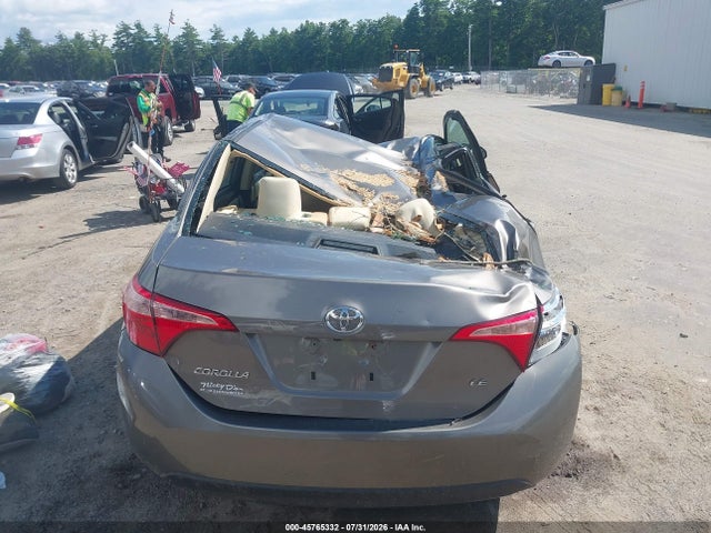 2T1BURHE9JC015329 Toyota COROLLA LE