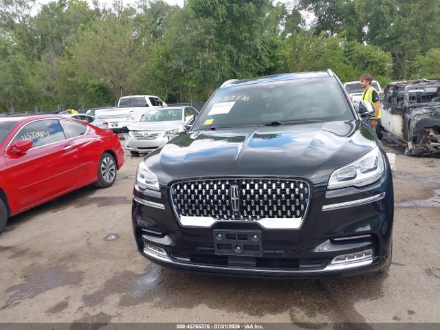 45765376 :رقم المزاد ، 5LM5J9XC3NGL20895 vin ، 2022 Lincoln Aviator Black Label مزاد بيع