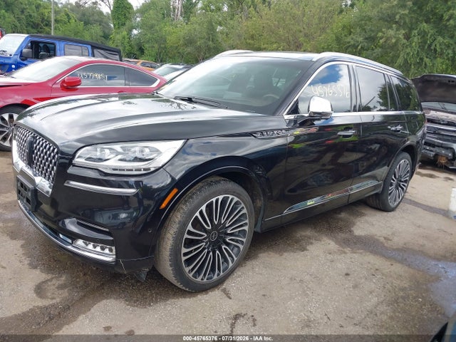 45765376 :رقم المزاد ، 5LM5J9XC3NGL20895 vin ، 2022 Lincoln Aviator Black Label مزاد بيع
