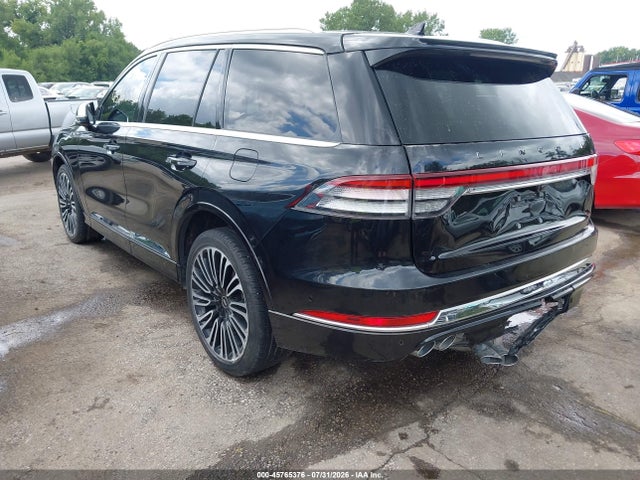 45765376 :رقم المزاد ، 5LM5J9XC3NGL20895 vin ، 2022 Lincoln Aviator Black Label مزاد بيع