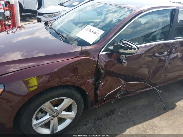 Aukcja sprzedaży 2012 Volkswagen Passat 2.5l Se, vin: 1VWBH7A33CC092546, numer aukcji: 45765407