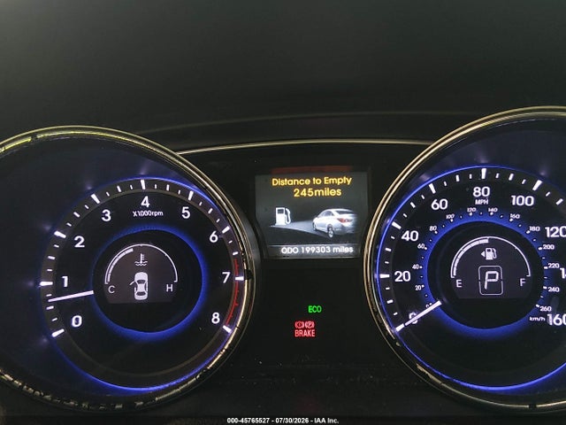 2014 Hyundai Sonata Limited მანქანა იყიდება აუქციონზე, vin: 5NPEC4AC0EH887249, აუქციონის ნომერი: 45765527