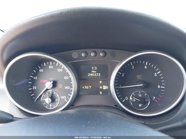 45765534 :رقم المزاد ، 4JGBB5GB4AA579461 vin ، 2010 Mercedes-benz Ml 350 مزاد بيع