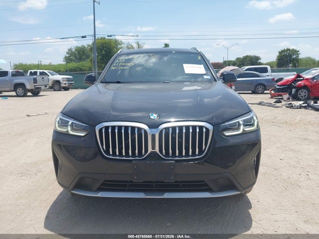 45765560 :رقم المزاد ، WBX47DP09NN172020 vin ، 2022 Bmw X3 Sdrive30i مزاد بيع