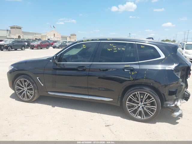 45765560 :رقم المزاد ، WBX47DP09NN172020 vin ، 2022 Bmw X3 Sdrive30i مزاد بيع
