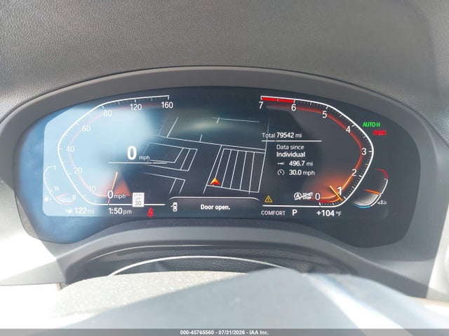 45765560 :رقم المزاد ، WBX47DP09NN172020 vin ، 2022 Bmw X3 Sdrive30i مزاد بيع