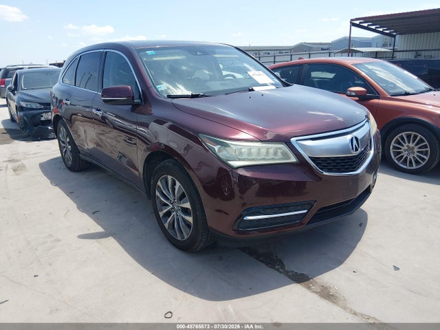 Продаж на аукціоні авто 2016 Acura Mdx Technology   Acurawatch Plus Packages/technology Package, vin: 5FRYD3H46GB013121, номер лоту: 45765573