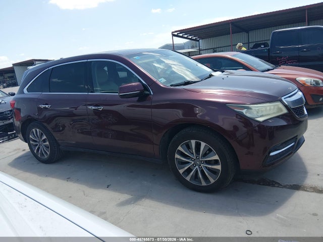 Продаж на аукціоні авто 2016 Acura Mdx Technology   Acurawatch Plus Packages/technology Package, vin: 5FRYD3H46GB013121, номер лоту: 45765573