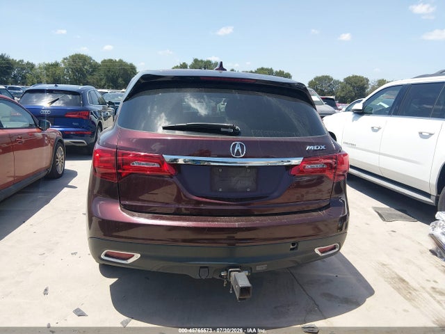 Продаж на аукціоні авто 2016 Acura Mdx Technology   Acurawatch Plus Packages/technology Package, vin: 5FRYD3H46GB013121, номер лоту: 45765573