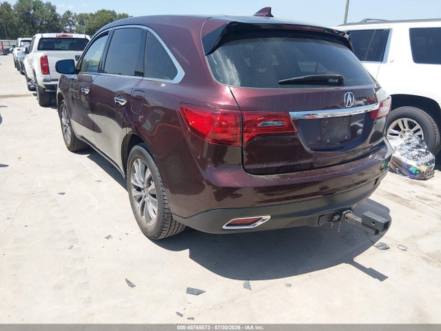 Продаж на аукціоні авто 2016 Acura Mdx Technology   Acurawatch Plus Packages/technology Package, vin: 5FRYD3H46GB013121, номер лоту: 45765573