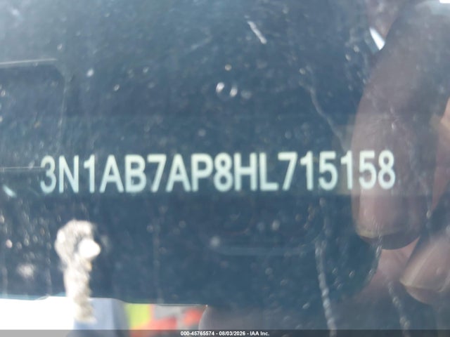 45765574 :رقم المزاد ، 3N1AB7AP8HL715158 vin ، 2017 Nissan Sentra Sv مزاد بيع