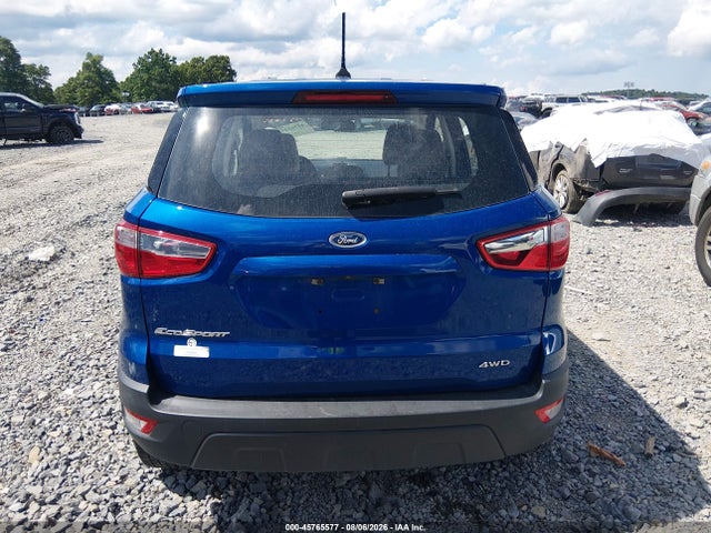 Продажа на аукционе авто 2019 Ford Ecosport S, vin: MAJ6S3FL6KC280876, номер лота: 45765577