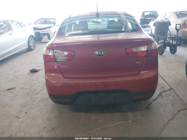 2015 Kia Rio Lx მანქანა იყიდება აუქციონზე, vin: KNADM4A32F6484505, აუქციონის ნომერი: 45765601