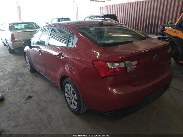 2015 Kia Rio Lx მანქანა იყიდება აუქციონზე, vin: KNADM4A32F6484505, აუქციონის ნომერი: 45765601