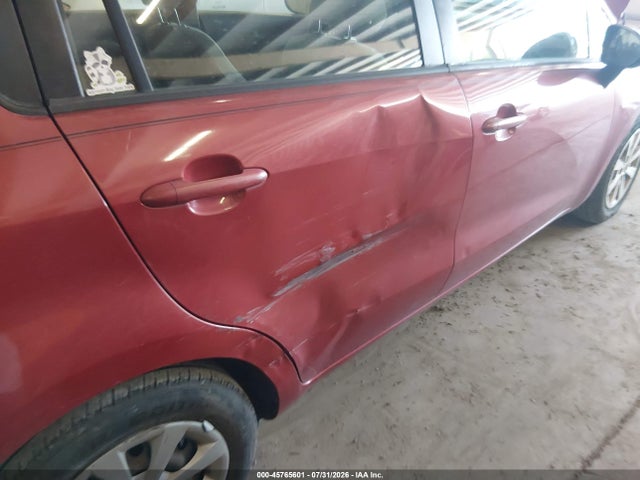 2015 Kia Rio Lx მანქანა იყიდება აუქციონზე, vin: KNADM4A32F6484505, აუქციონის ნომერი: 45765601