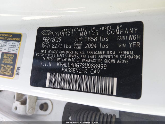 Hyundai ELANTRA SE 2025 KMHLL4DG7SU988999 Image 9