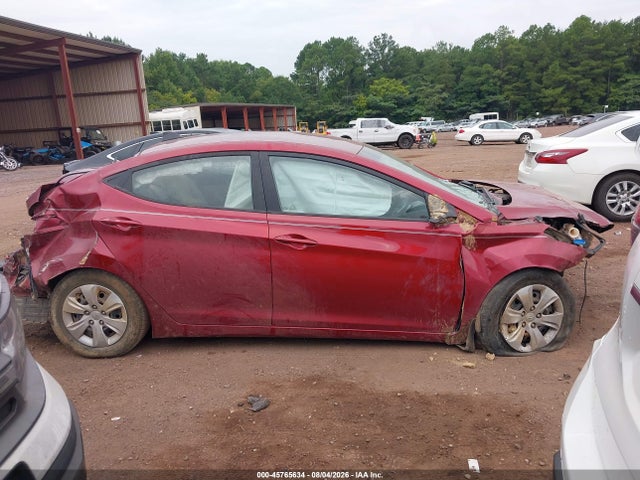 45765634 :رقم المزاد ، 5NPDH4AE3GH781475 vin ، 2016 Hyundai Elantra Se مزاد بيع