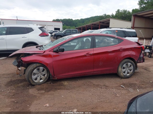 45765634 :رقم المزاد ، 5NPDH4AE3GH781475 vin ، 2016 Hyundai Elantra Se مزاد بيع