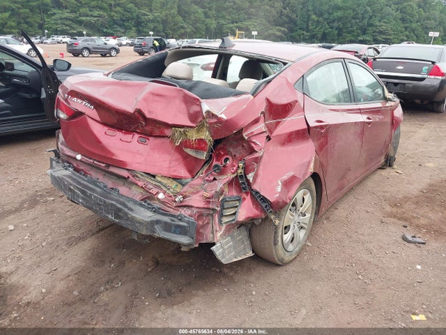 45765634 :رقم المزاد ، 5NPDH4AE3GH781475 vin ، 2016 Hyundai Elantra Se مزاد بيع