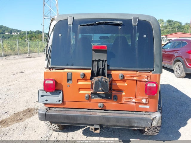Продажа на аукционе авто 2001 Jeep Wrangler Sport, vin: 1J4FA49S21P368010, номер лота: 45765657