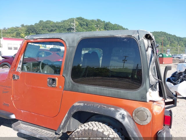 Продажа на аукционе авто 2001 Jeep Wrangler Sport, vin: 1J4FA49S21P368010, номер лота: 45765657