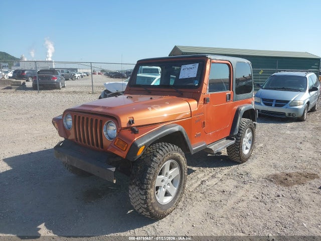 Продажа на аукционе авто 2001 Jeep Wrangler Sport, vin: 1J4FA49S21P368010, номер лота: 45765657