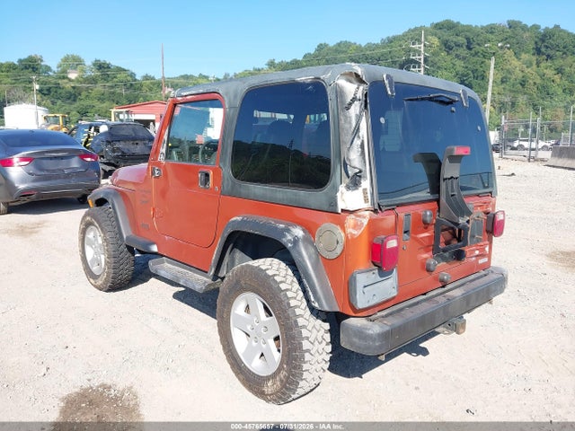 Продажа на аукционе авто 2001 Jeep Wrangler Sport, vin: 1J4FA49S21P368010, номер лота: 45765657