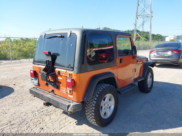 Продажа на аукционе авто 2001 Jeep Wrangler Sport, vin: 1J4FA49S21P368010, номер лота: 45765657