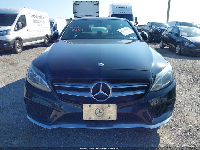 Auction sale of the 2016 Mercedes-benz C 300 Sport 4matic, vin: 55SWF4KB1GU176855, lot number: 45765683