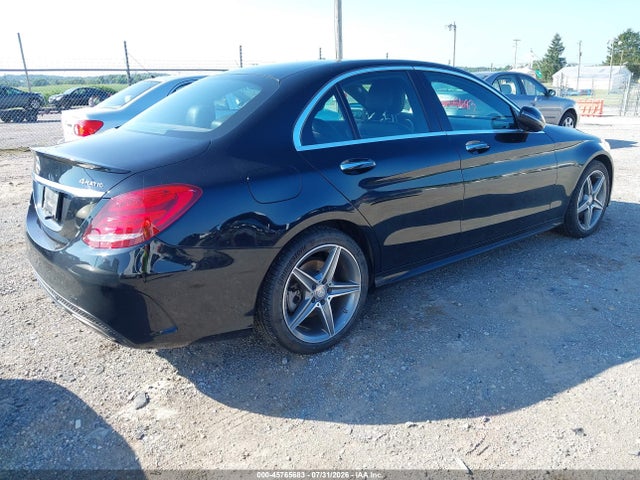 Auction sale of the 2016 Mercedes-benz C 300 Sport 4matic, vin: 55SWF4KB1GU176855, lot number: 45765683