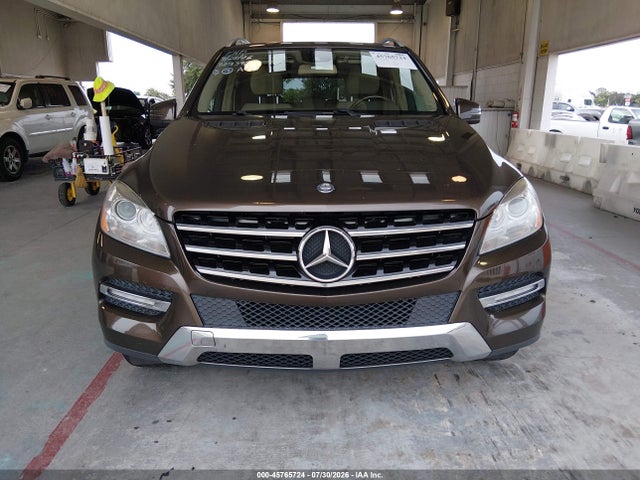 45765724 :رقم المزاد ، 4JGDA5HB6CA025187 vin ، 2012 Mercedes-benz Ml 350 4matic مزاد بيع