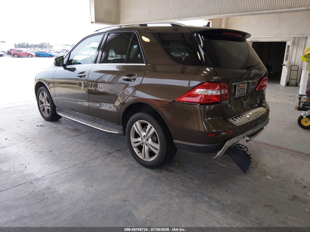 45765724 :رقم المزاد ، 4JGDA5HB6CA025187 vin ، 2012 Mercedes-benz Ml 350 4matic مزاد بيع