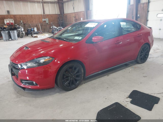2016 Dodge Dart Gt მანქანა იყიდება აუქციონზე, vin: 1C3CDFEBXGD685145, აუქციონის ნომერი: 45765746