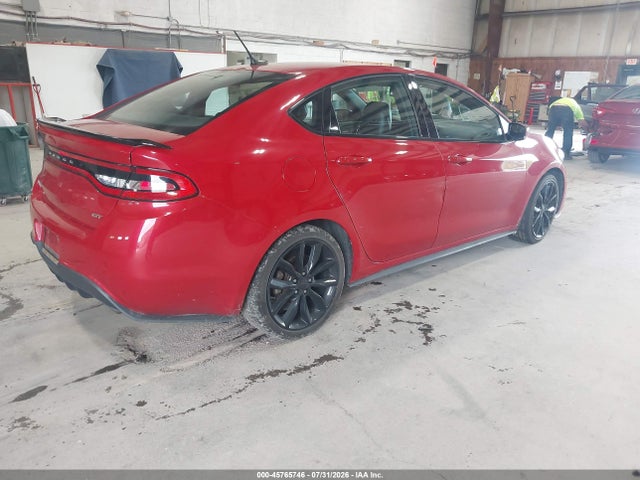 2016 Dodge Dart Gt მანქანა იყიდება აუქციონზე, vin: 1C3CDFEBXGD685145, აუქციონის ნომერი: 45765746